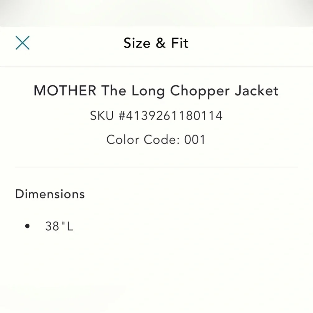 NWT M Mother Denim The Long Chopper Black Moto Trench Jacket